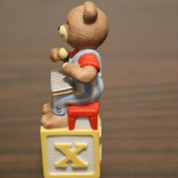 Alpha Block Bears Bronson Collectables "C", "J" or "X" - One Statue Per Purchase - Picture 4 of 15